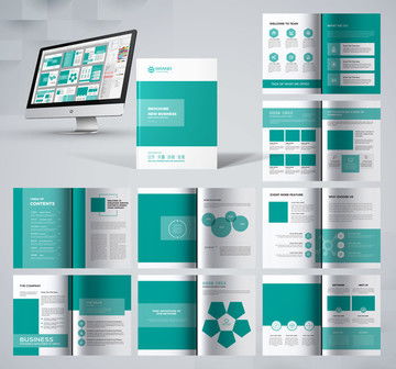 科技產品畫冊,商業(yè)畫冊,宣傳冊設計模板下載 畫冊 宣傳單 廣告素材下的企業(yè)畫冊設計模板